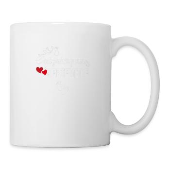 C’est prévu pour septembre - annonce de grossesse - Mug blanc - blanc - Droite