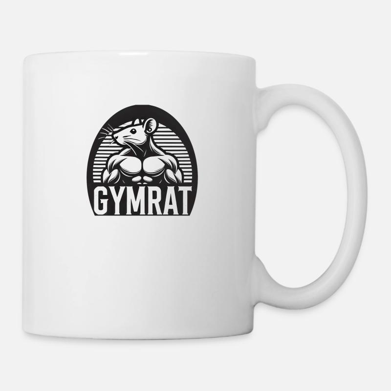 GymRat Logo - Mug - white
