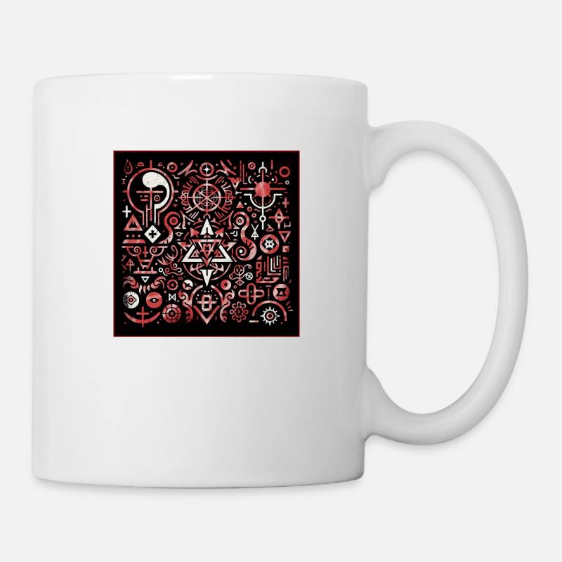Art noir - Mug blanc - blanc