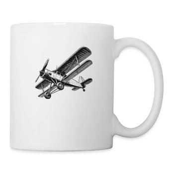 Biplane - Mug - white - Right