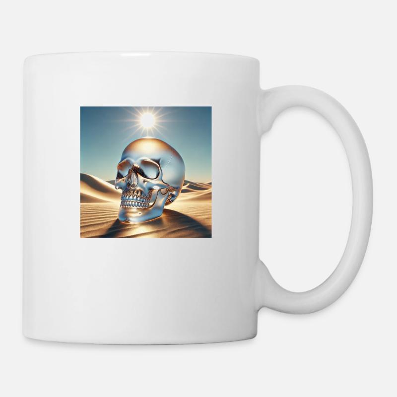 Crâne de cristal - Mug blanc - blanc