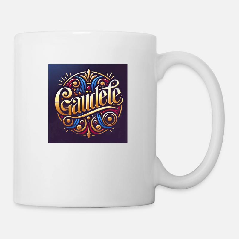 Crew d’amour « Gaudete » - Mug blanc - blanc