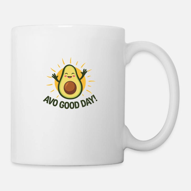 Avo Good Day - Mug - white