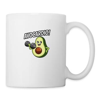 Avo Cardio - Mug blanc - blanc - Droite