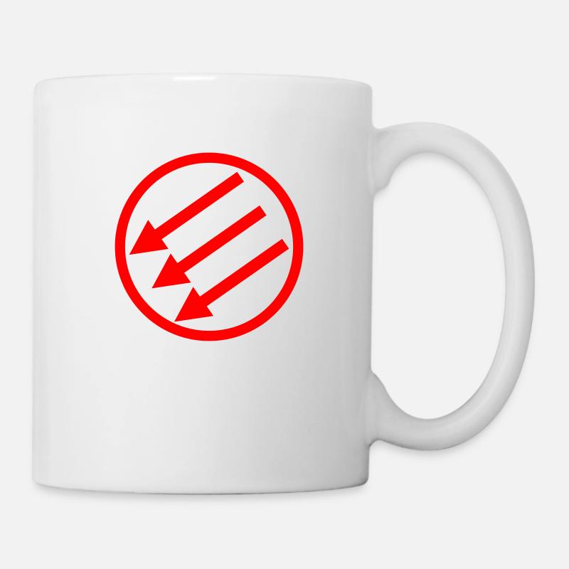Tournage de Pfeile - Mug blanc - blanc