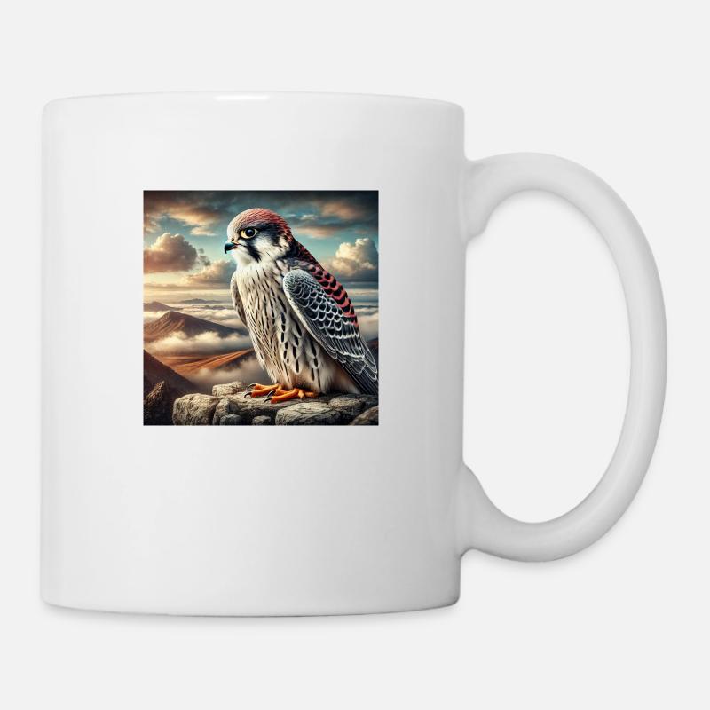 Faucon - Mug blanc - blanc