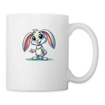 Bande dessinée Bunny - Mug blanc - blanc - Droite