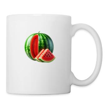 Wassermelone - Tasse - Weiß - Rechts