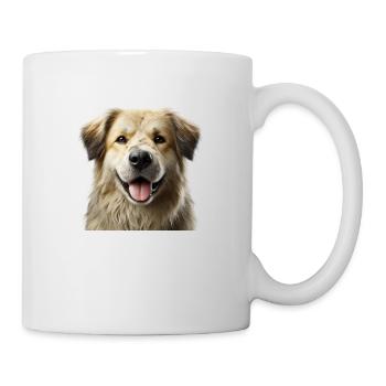 Hund - Tasse - Weiß - Rechts