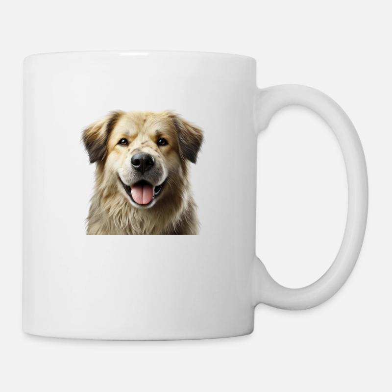 Hund - Tasse - Weiß