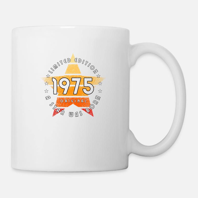 A Srar was born 1975 original limited edition - Mug - white