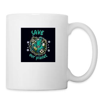 Save Our Planet : Porte ton engagement avec style - Mug - white - Right