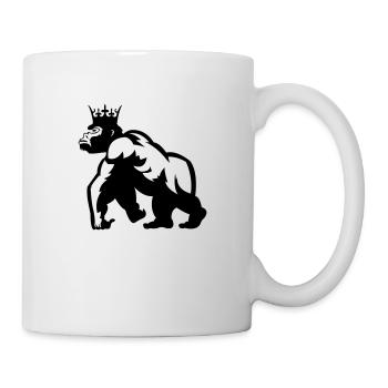 Gorilla King - Mug - white - Right