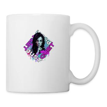 JustBeQuiet - EnrolDesign - Mug - white - Right