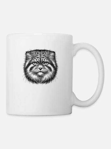 Manul - Tasse - Weiß