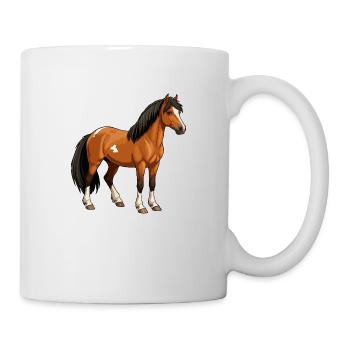 New Forest Pony reel - Mug - white - Right