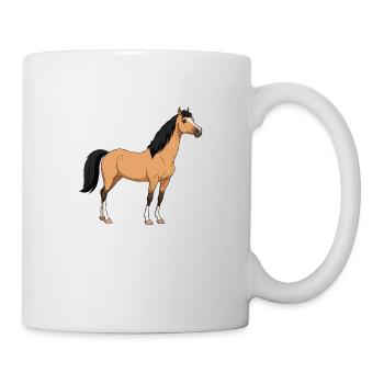Connemara horse real - Mug - white - Right