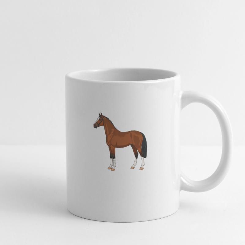 Hackney Pferd echt Tasse