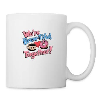 We're Brew-tiful together - Mug blanc - blanc - Droite