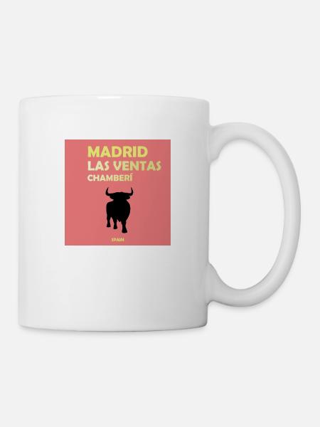 Madrid, Spanien - Tasse - Weiß