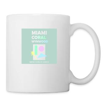 Miami United States USA - Mug - white - Right