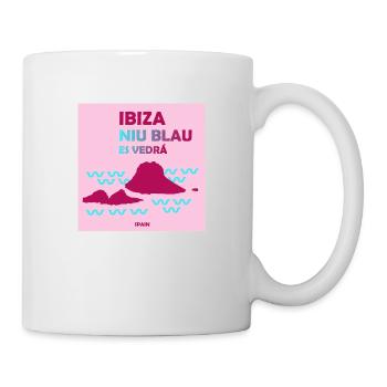 island of Ibiza Spain - Mug - white - Right