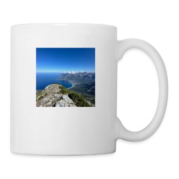 beautiful coastal landscape - Mug - white - Right
