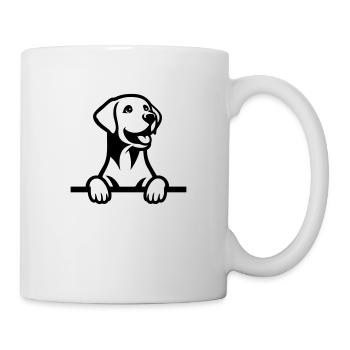 Labrador - Mug blanc - blanc - Droite