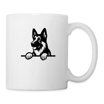 Berger allemand - Mug blanc - blanc - Droite