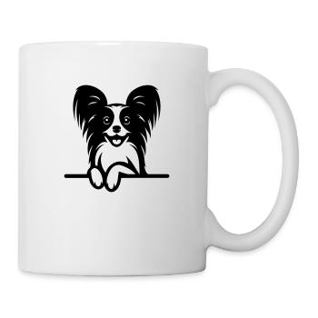 Papillo - Mug blanc - blanc - Droite