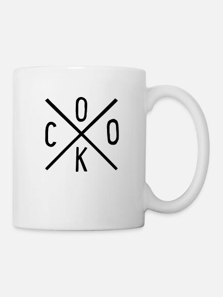 cook - Tasse - Weiß