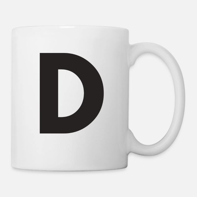 D - Tasse - Weiß