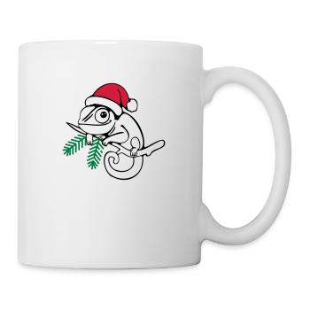Lui Weihnachten dreifarbig - Tasse - Weiß - Rechts
