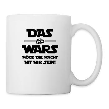das wars möge die macht 001 - Tasse - Weiß - Rechts
