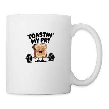 Auf meine PR anstoßen - Tasse - Weiß - Rechts