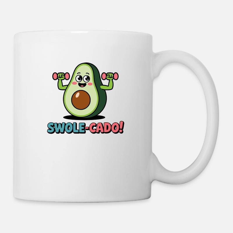 Swole-Cado ! - Mug blanc - blanc