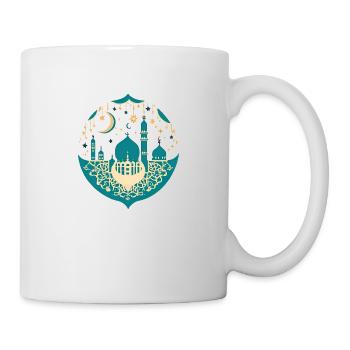 Ramadan Gift Eid Mubarak Islam Allah Muslim - Mug - white - Right
