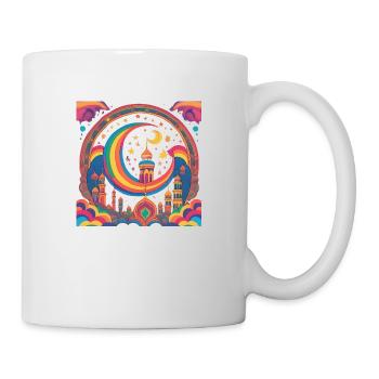 Ramadan Gift Eid Mubarak Islam Allah Muslim - Mug - white - Right