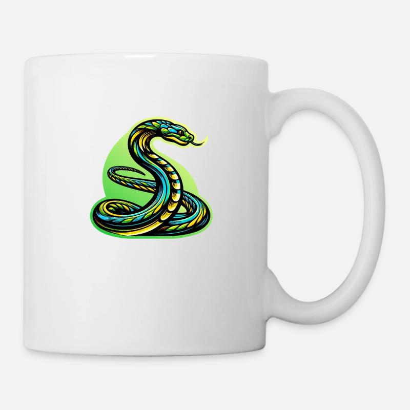 Serpent - Mug blanc - blanc