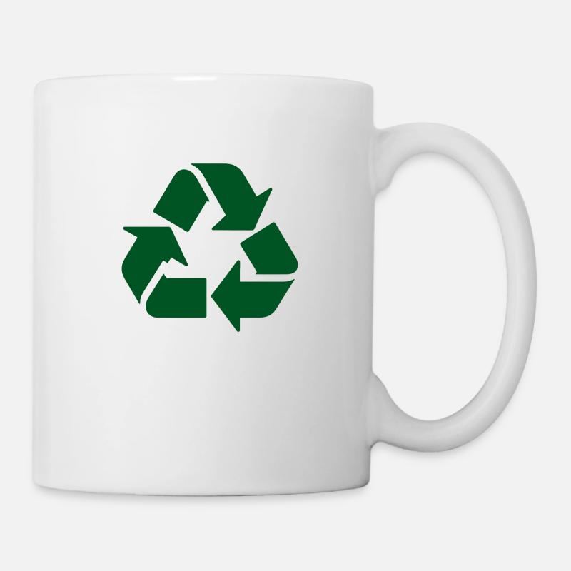 Recyclage - Mug blanc - blanc