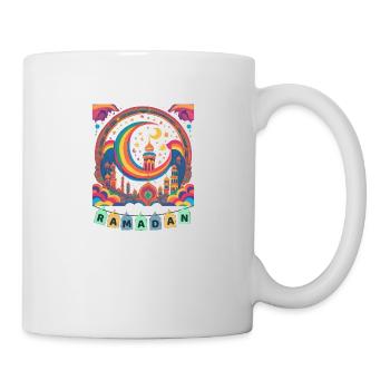 Ramadan Gift Eid Mubarak Islam Allah Muslim - Mug - white - Right