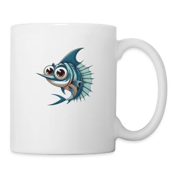 Espadon - Mug blanc - blanc - Droite