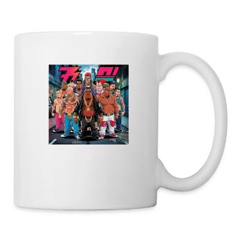 Street Gang - Manga Stil - Tasse - Weiß - Rechts
