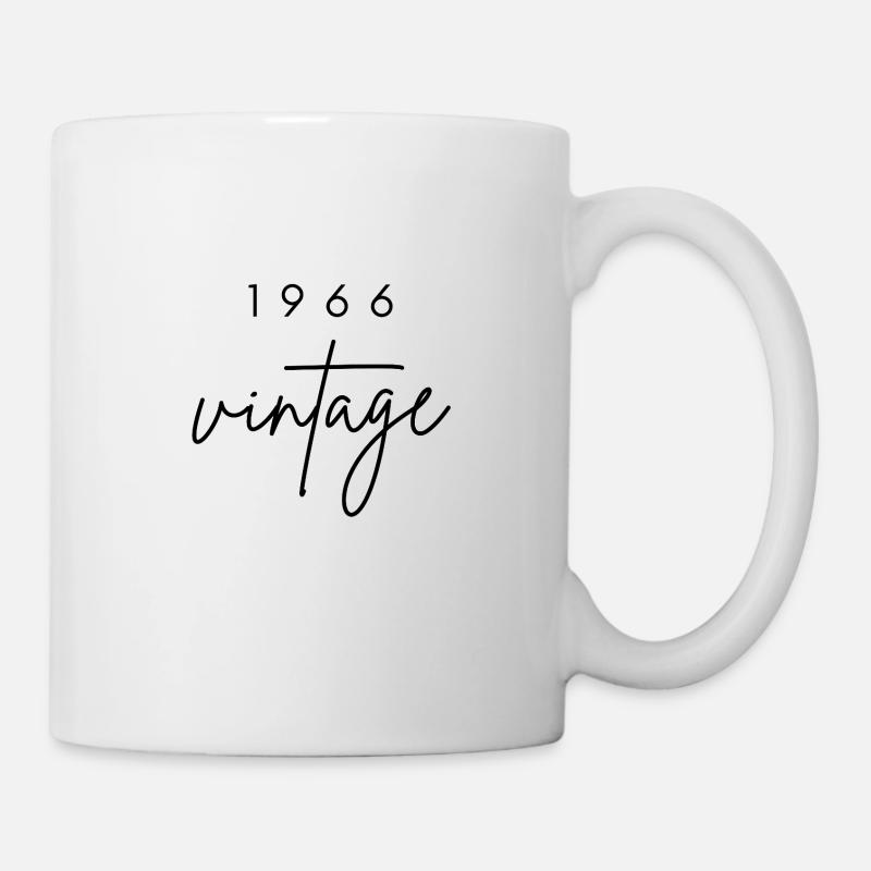 Jahrgang 1966 Geburtstag - Tasse - Weiß