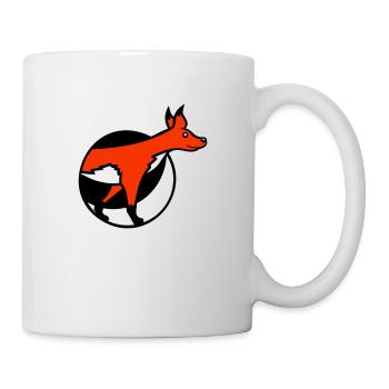 Fox Hole Front Part Front Burrow Go Out - Mug - white - Right