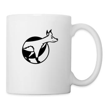 Fox Hole Front Part Front Burrow Go Out - Mug - white - Right