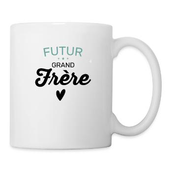Futur grand frère - annonce futur grand frère - Mug blanc - blanc - Droite