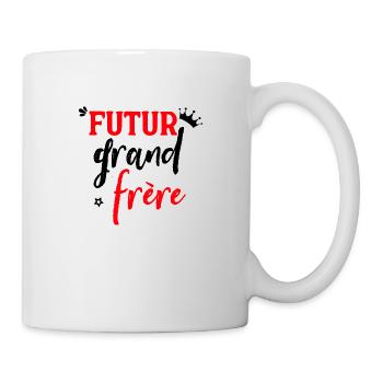 Futur grand frère - annonce futur grand frère - Mug blanc - blanc - Droite