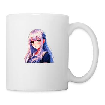 Anime Manga Fille - Mug blanc - blanc - Droite
