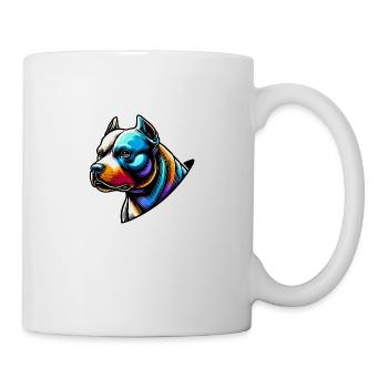 Bouledogue - Mug blanc - blanc - Droite
